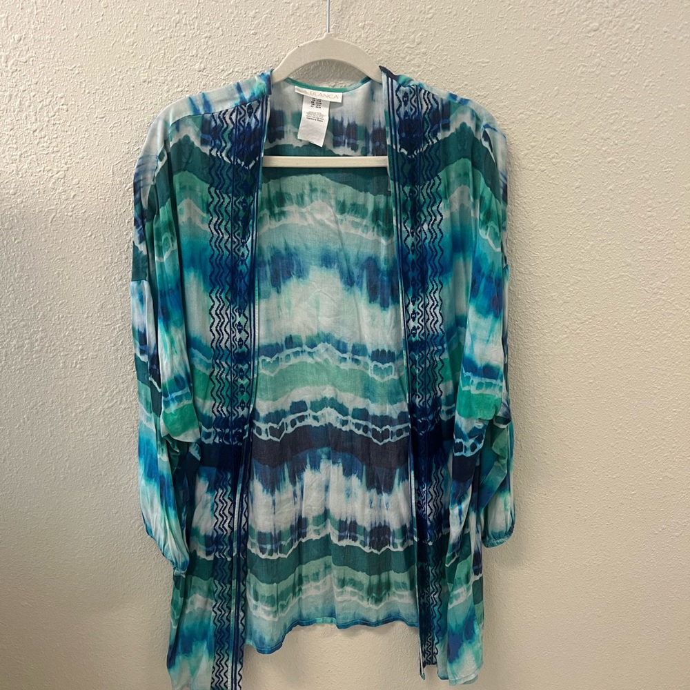 La Blanca Blue Mermaid Cover up